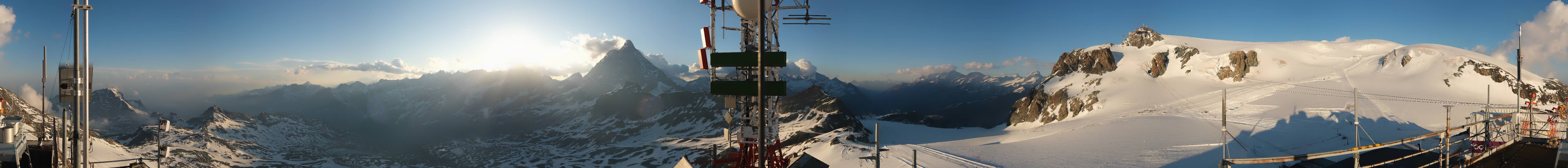 Archived image Webcam Plateau Rosa Breuil Cervinia