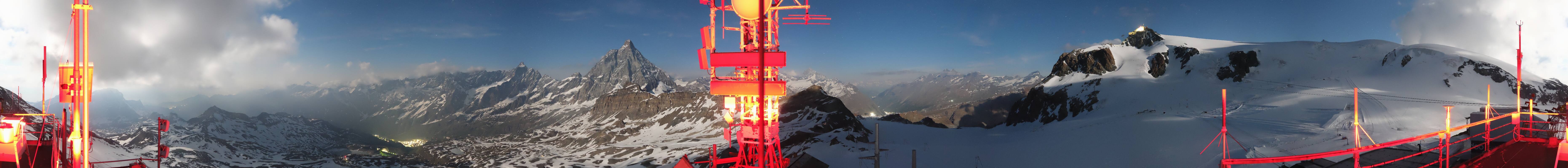 Archived image Webcam Plateau Rosa Breuil Cervinia