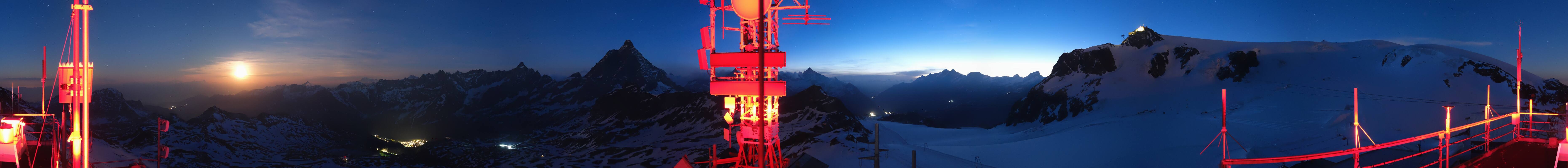 Archived image Webcam Plateau Rosa Breuil Cervinia