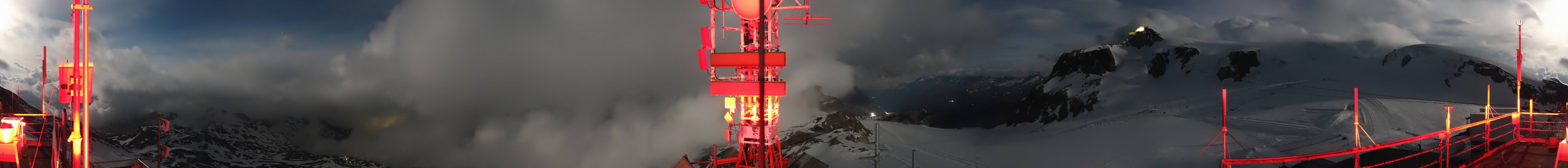 Archived image Webcam Plateau Rosa Breuil Cervinia