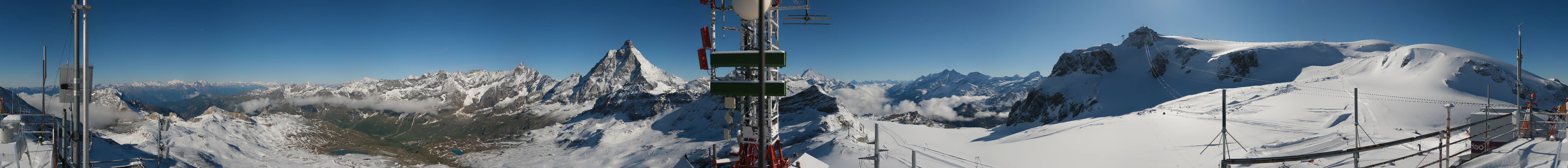 Archived image Webcam Plateau Rosa Breuil Cervinia