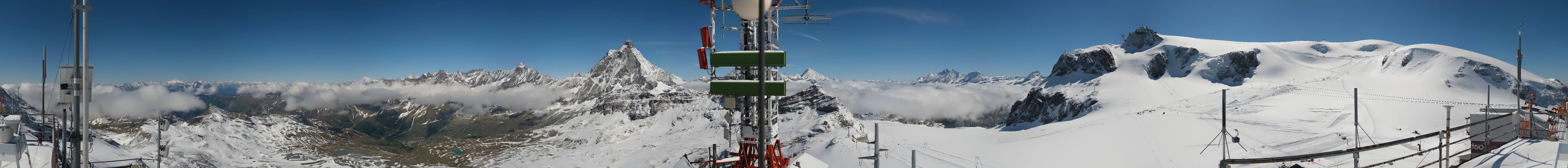 Archived image Webcam Plateau Rosa Breuil Cervinia