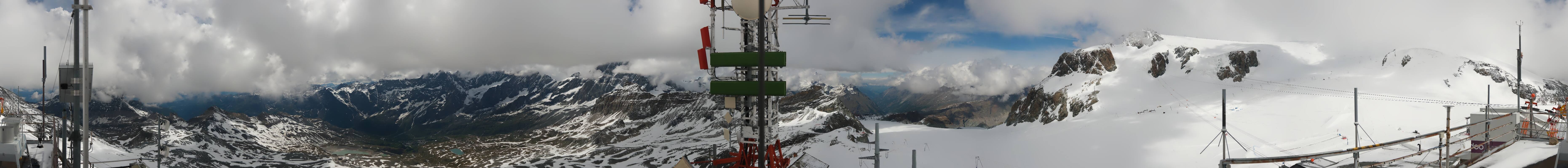 Archived image Webcam Plateau Rosa Breuil Cervinia