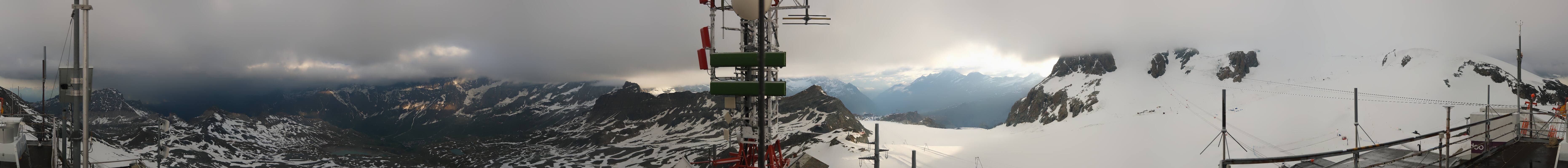 Archiv Foto Webcam Plateau Rosa Breuil Cervinia