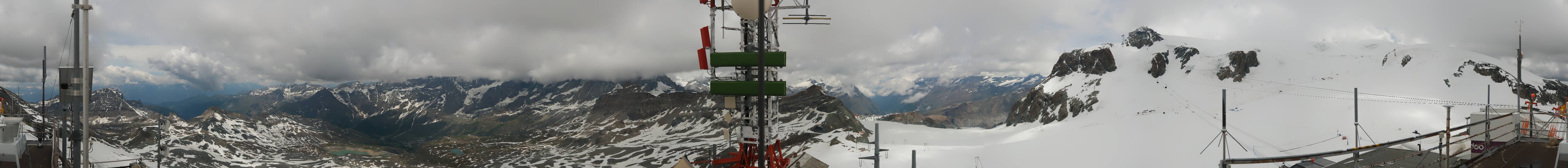 Archiv Foto Webcam Plateau Rosa Breuil Cervinia