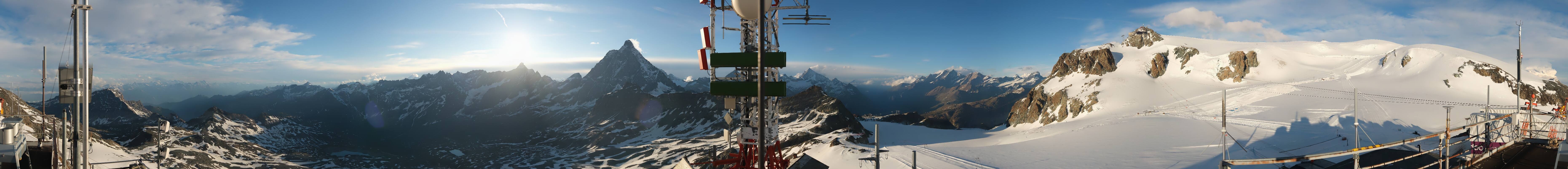Archiv Foto Webcam Plateau Rosa Breuil Cervinia