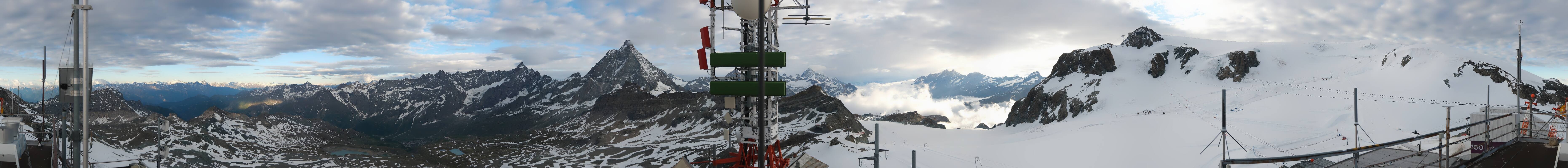 Archiv Foto Webcam Plateau Rosa Breuil Cervinia