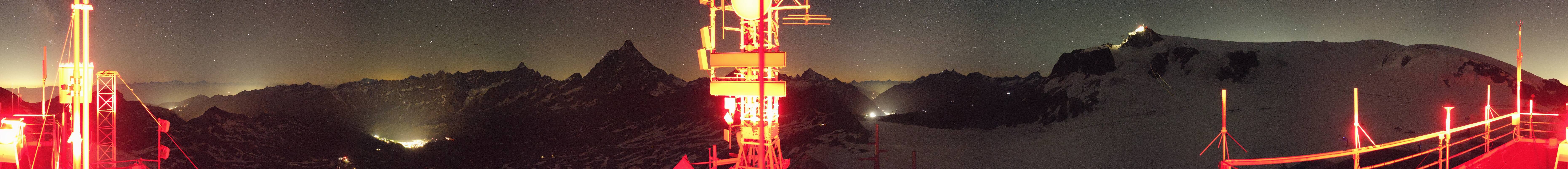 Archiv Foto Webcam Plateau Rosa Breuil Cervinia