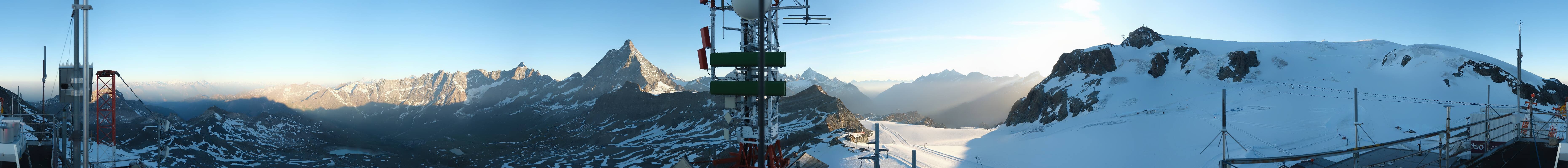 Archiv Foto Webcam Plateau Rosa Breuil Cervinia