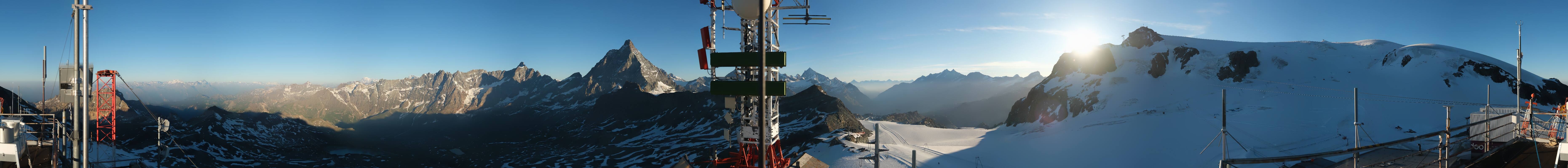 Archiv Foto Webcam Plateau Rosa Breuil Cervinia