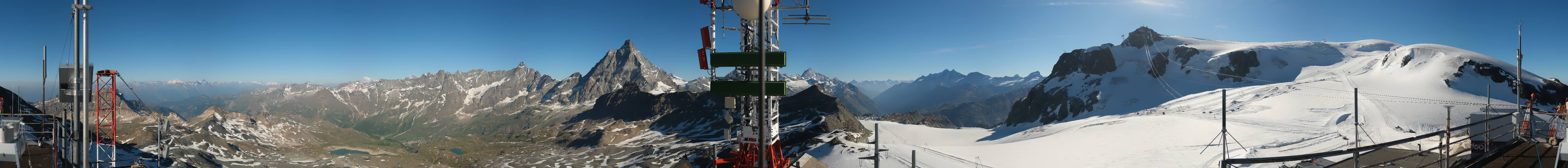 Archiv Foto Webcam Plateau Rosa Breuil Cervinia