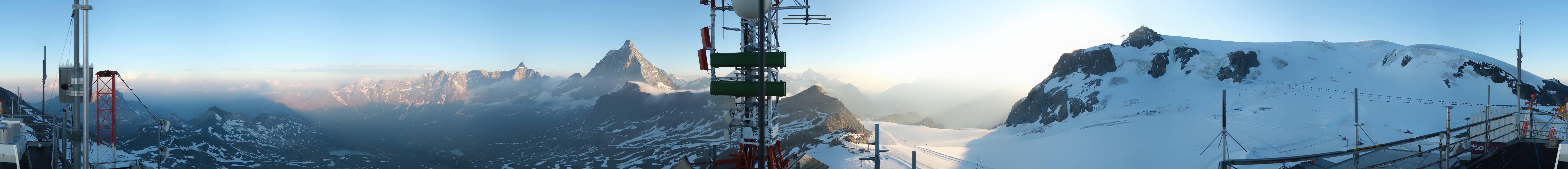 Archiv Foto Webcam Plateau Rosa Breuil Cervinia