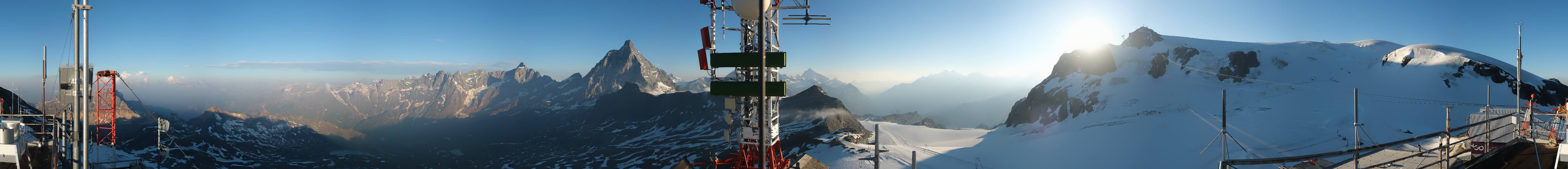 Archiv Foto Webcam Plateau Rosa Breuil Cervinia
