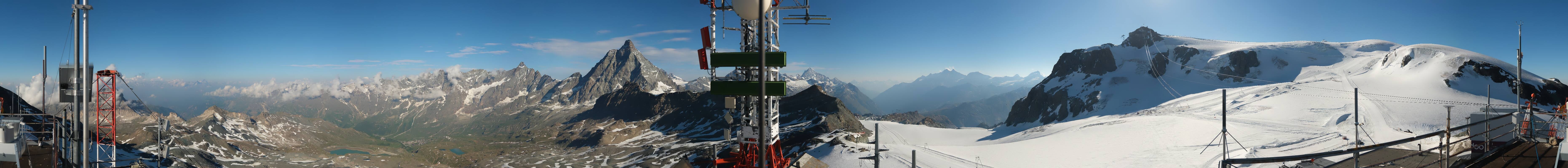 Archiv Foto Webcam Plateau Rosa Breuil Cervinia