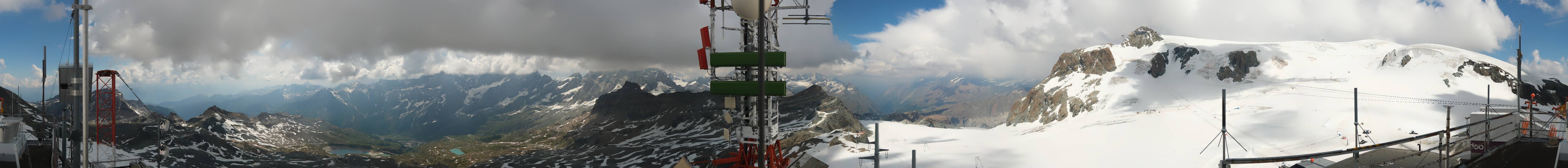 Archiv Foto Webcam Plateau Rosa Breuil Cervinia
