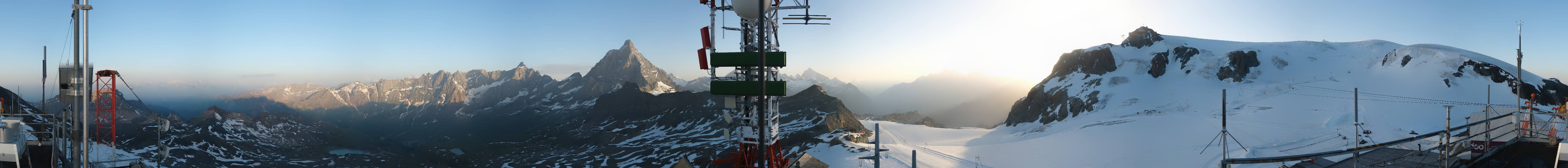 Archiv Foto Webcam Plateau Rosa Breuil Cervinia