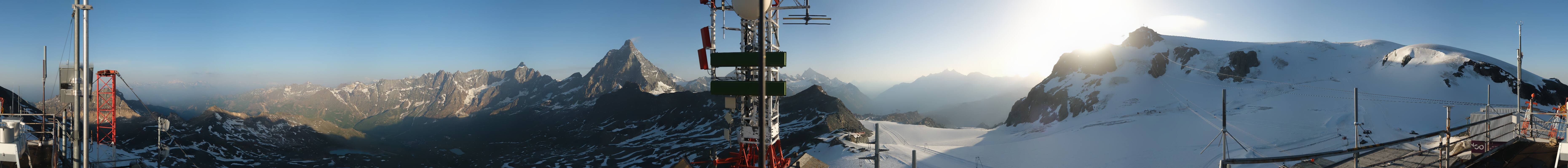 Archiv Foto Webcam Plateau Rosa Breuil Cervinia