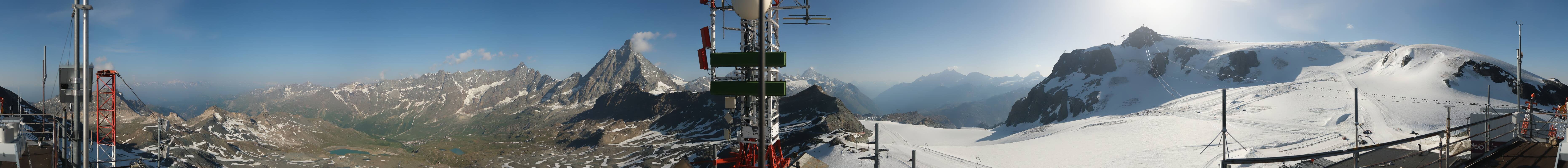 Archiv Foto Webcam Plateau Rosa Breuil Cervinia