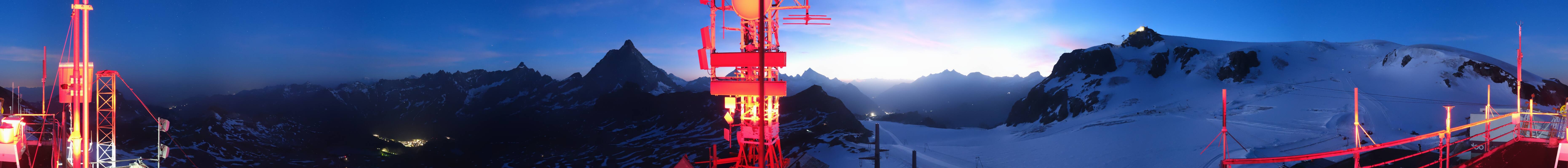 Archived image Webcam Plateau Rosa Breuil Cervinia