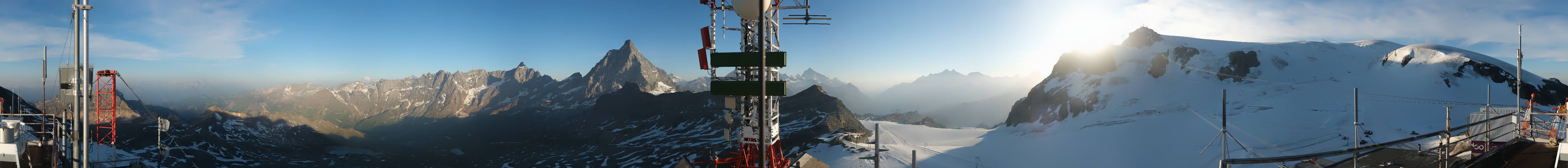 Archived image Webcam Plateau Rosa Breuil Cervinia