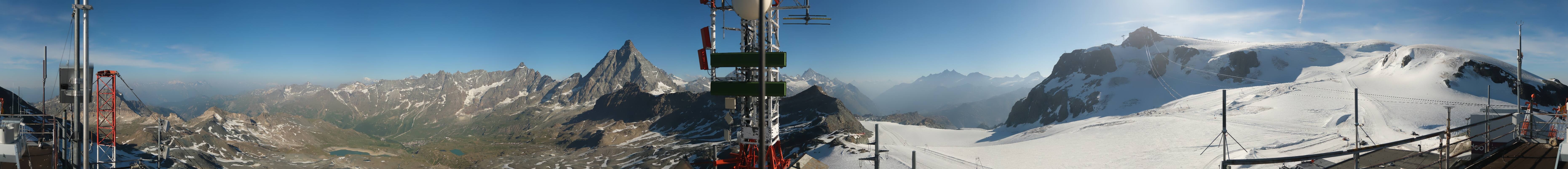 Archived image Webcam Plateau Rosa Breuil Cervinia