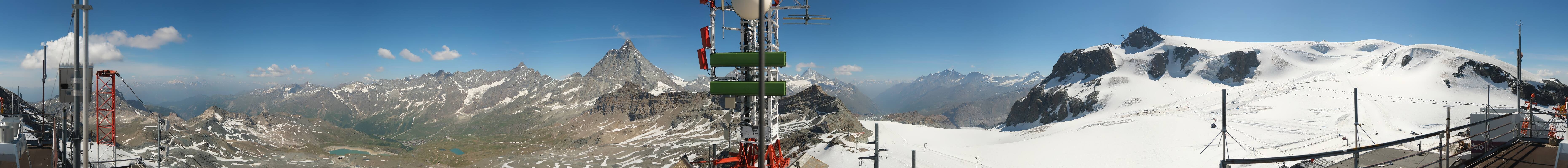Archived image Webcam Plateau Rosa Breuil Cervinia
