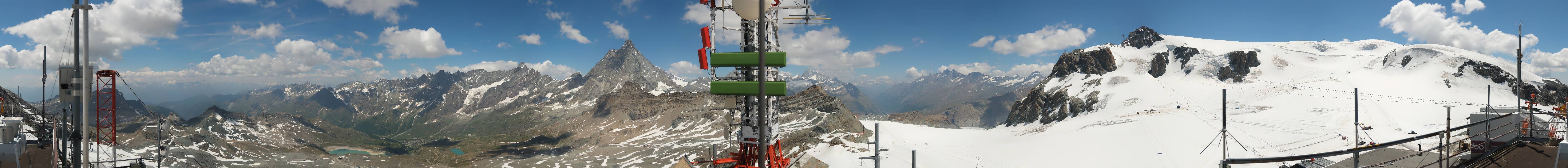 Archiv Foto Webcam Plateau Rosa Breuil Cervinia