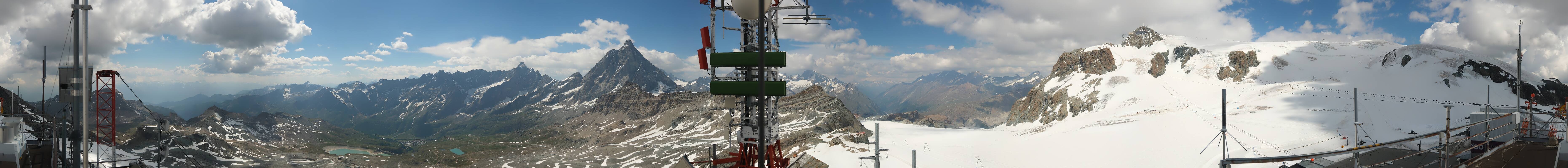 Archiv Foto Webcam Plateau Rosa Breuil Cervinia