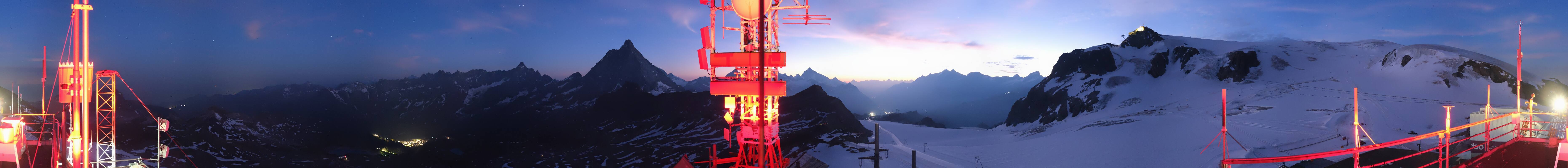 Archiv Foto Webcam Plateau Rosa Breuil Cervinia