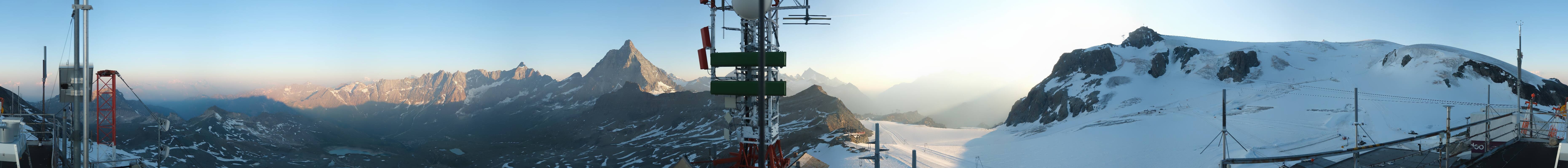 Archiv Foto Webcam Plateau Rosa Breuil Cervinia
