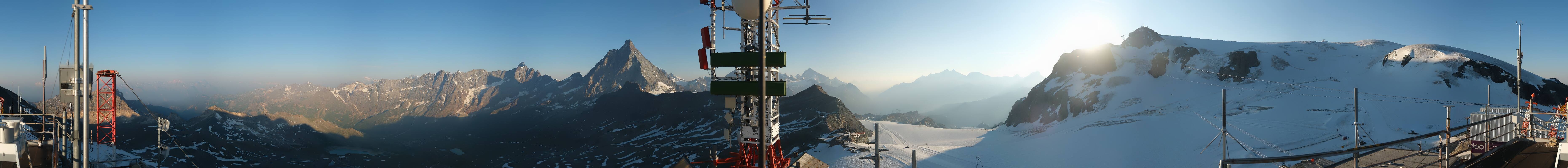 Archiv Foto Webcam Plateau Rosa Breuil Cervinia