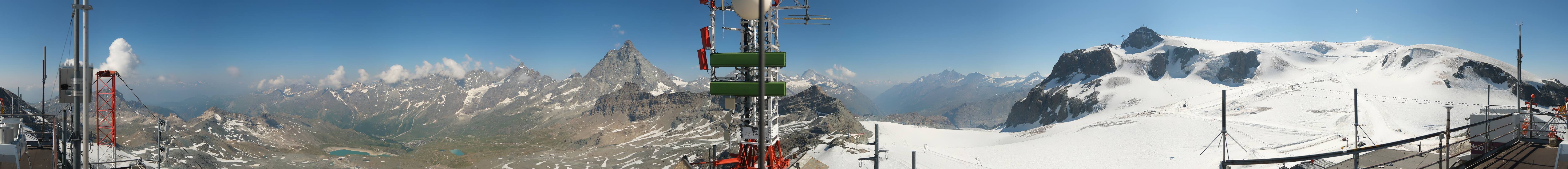 Archiv Foto Webcam Plateau Rosa Breuil Cervinia