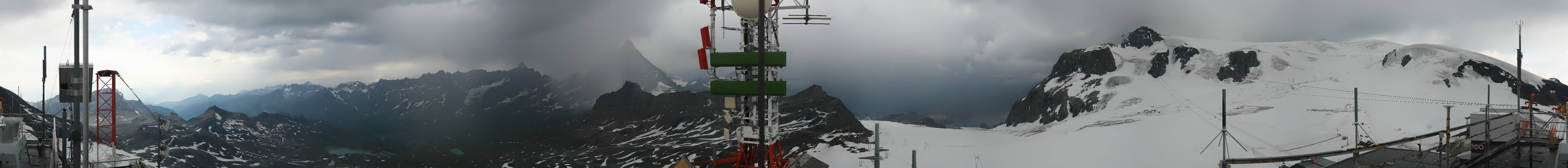Archiv Foto Webcam Plateau Rosa Breuil Cervinia