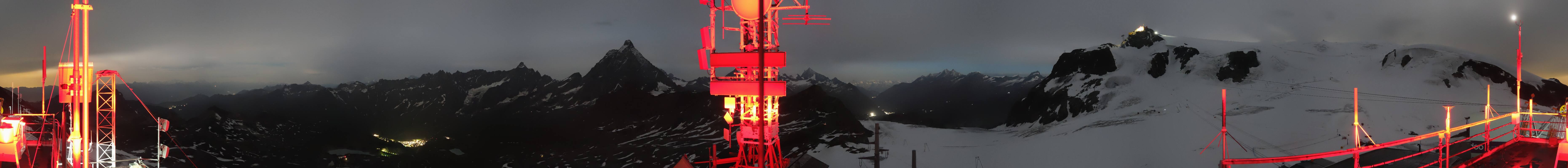 Archiv Foto Webcam Plateau Rosa Breuil Cervinia