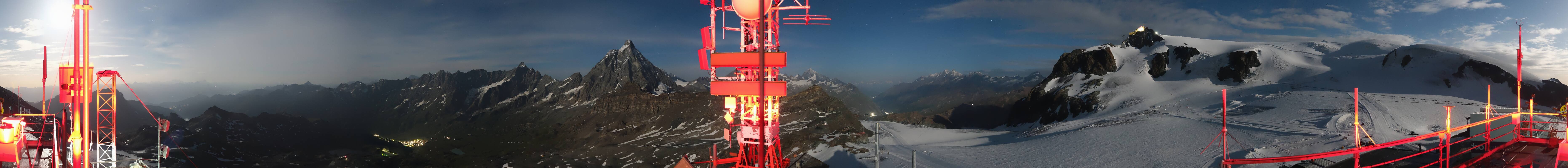 Archived image Webcam Plateau Rosa Breuil Cervinia