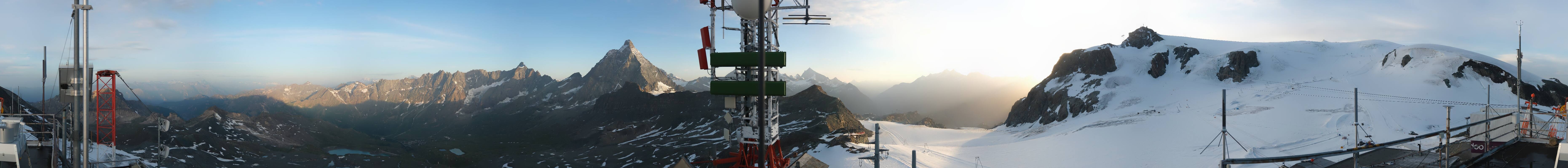Archiv Foto Webcam Plateau Rosa Breuil Cervinia