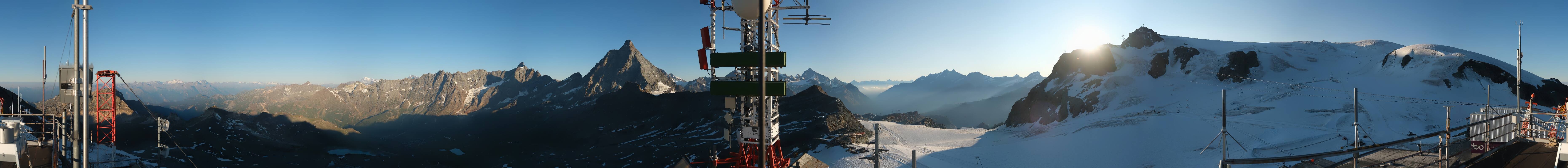 Archiv Foto Webcam Plateau Rosa Breuil Cervinia