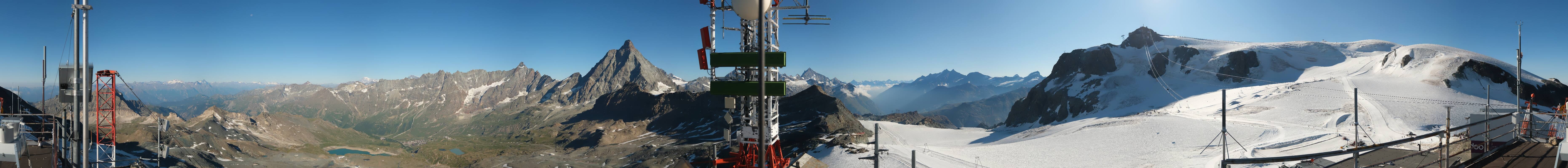 Archiv Foto Webcam Plateau Rosa Breuil Cervinia