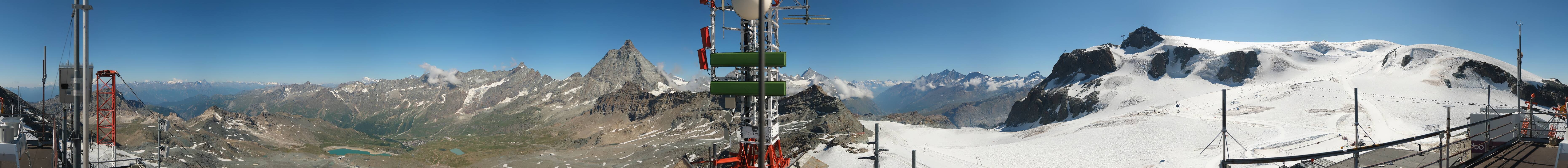 Archiv Foto Webcam Plateau Rosa Breuil Cervinia