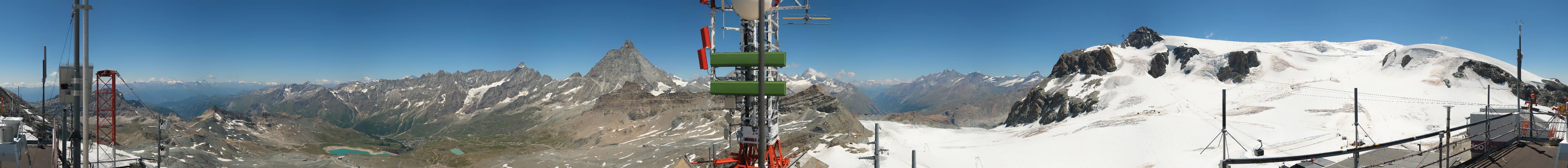 Archiv Foto Webcam Plateau Rosa Breuil Cervinia