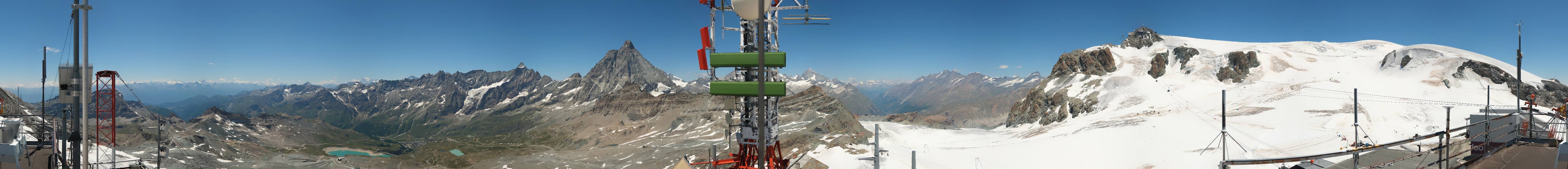 Archiv Foto Webcam Plateau Rosa Breuil Cervinia