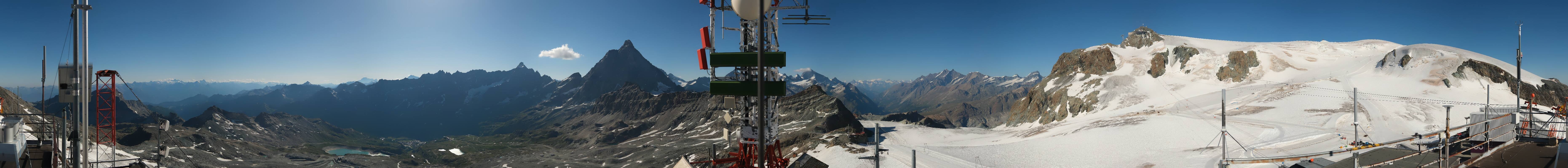 Archiv Foto Webcam Plateau Rosa Breuil Cervinia