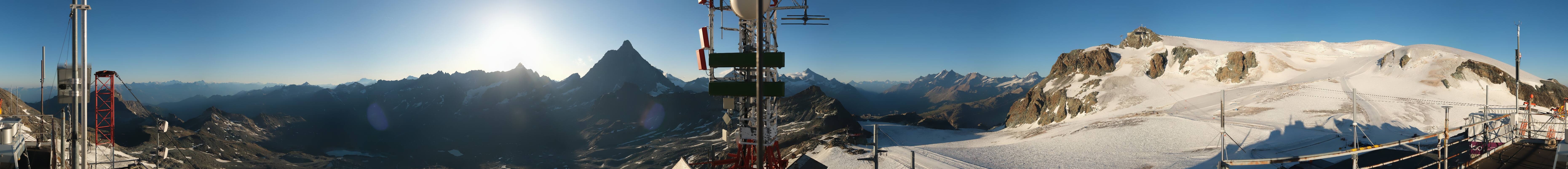 Archiv Foto Webcam Plateau Rosa Breuil Cervinia