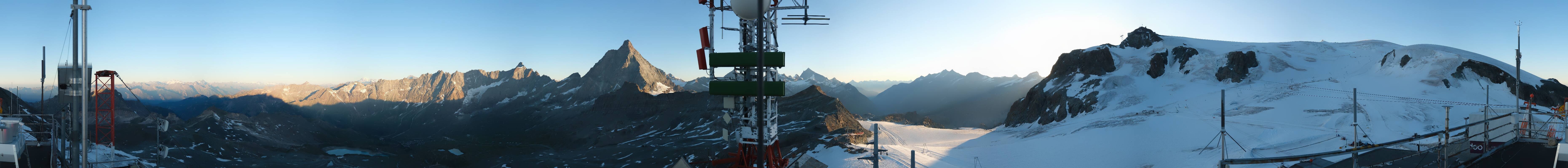 Archiv Foto Webcam Plateau Rosa Breuil Cervinia
