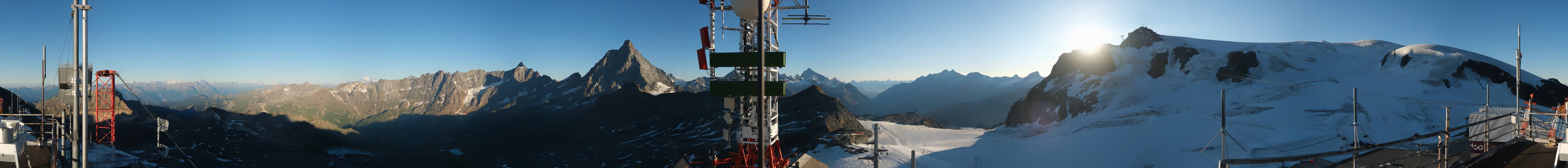 Archiv Foto Webcam Plateau Rosa Breuil Cervinia