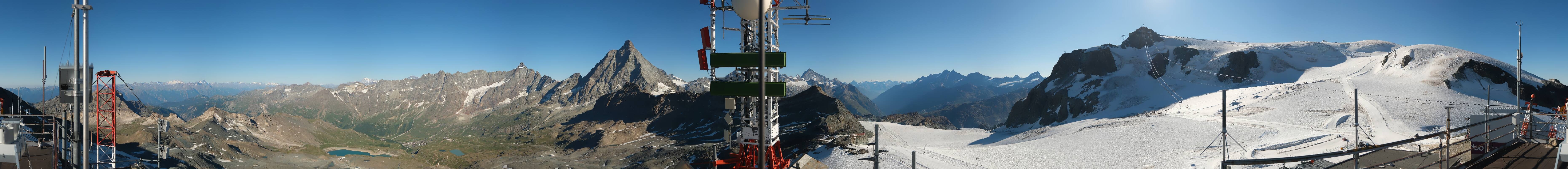 Archiv Foto Webcam Plateau Rosa Breuil Cervinia