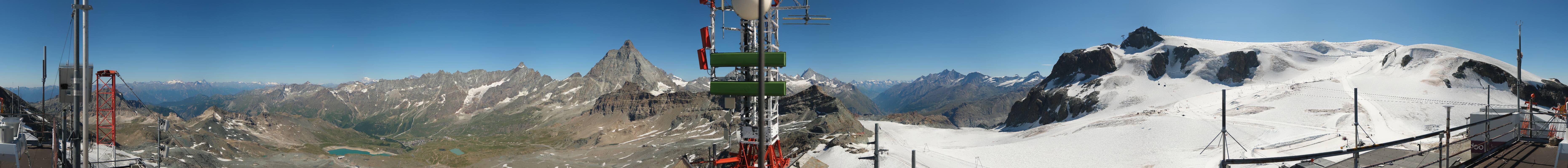 Archiv Foto Webcam Plateau Rosa Breuil Cervinia