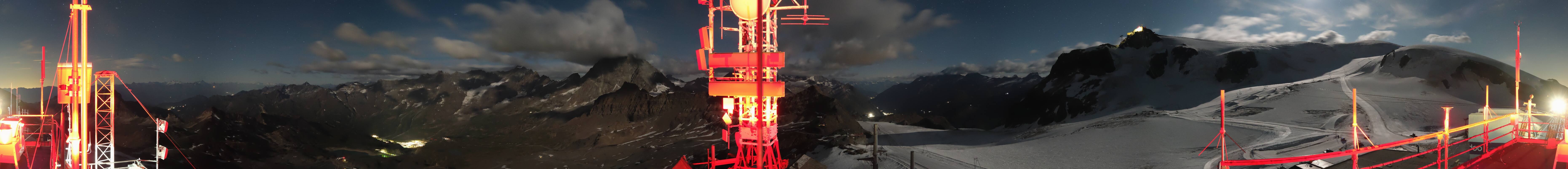 Archived image Webcam Plateau Rosa Breuil Cervinia