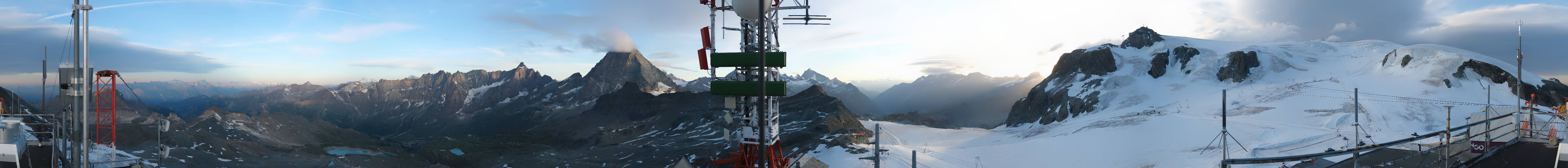 Archived image Webcam Plateau Rosa Breuil Cervinia