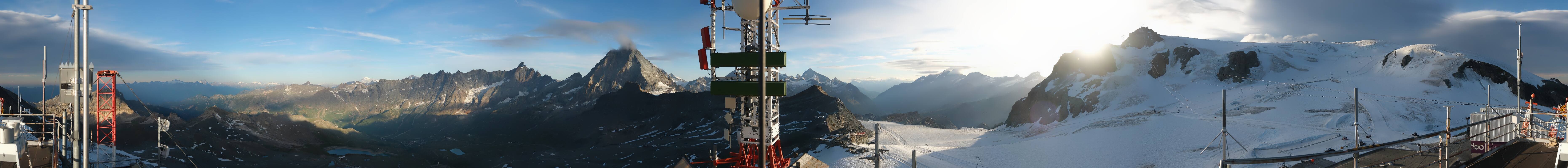 Archived image Webcam Plateau Rosa Breuil Cervinia